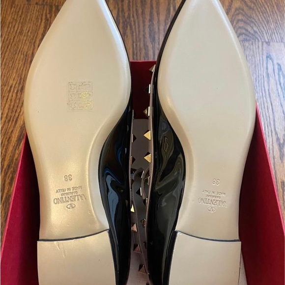 Brand new Authentic Valentino Rockstud Caged Flats - Picture 3 of 11